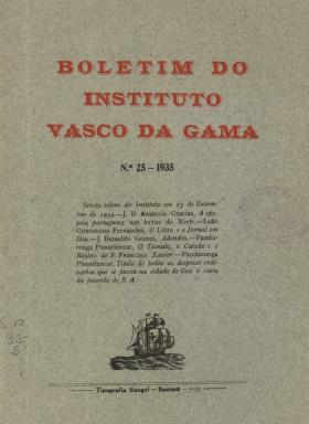 Boletim do Instituto Vasco da Gama. 025
Tipografia Rangel, Bastorá - Goa, 25, 1935 - 118 pags.