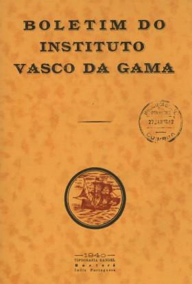 Boletim do Instituto Vasco da Gama. 048
Tipografia Rangel, Bastorá - Goa, 48, 1940 - 159 pags.