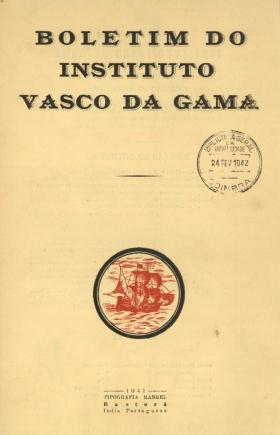 Boletim do Instituto Vasco da Gama. 050
Tipografia Rangel, Bastorá - Goa, 50, 1941 - 170 pags.